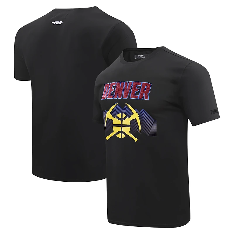 T-shirt Pro Standard noir Denver Nuggets pour hommes