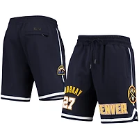 Short de joueur d'équipe Denver Nuggets bleu marine Pro Standard Jamal Murray pour homme