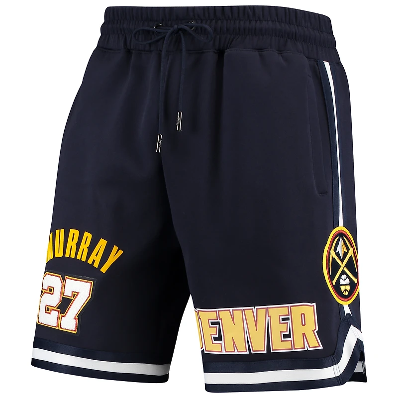 Short de joueur d'équipe Denver Nuggets bleu marine Pro Standard Jamal Murray pour homme