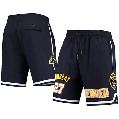 Short de joueur d'équipe Denver Nuggets bleu marine Pro Standard Jamal Murray pour homme