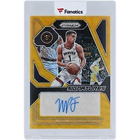 Michael Porter Jr. Denver Nuggets Autographed 2023-24 Panini Prizm Signatures Gold Wave #SIG-MPJ #6/10 Card