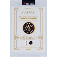 Michael Porter Jr. Denver Nuggets Autographed 2024-25 Panini Flawless Fade Signatures #FFS-MPJ #4/25 Card