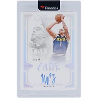 Carte autographiée de Michael Porter Jr. (Denver Nuggets) 2024-25 Panini Flawless Fade Signatures #FFS-MPJ #4/25