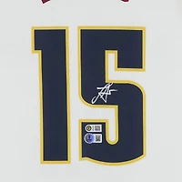 Maillot Swingman blanc Nike Association Edition autographié par Nikola Jokić des Denver Nuggets - BAS