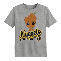 Ensemble de t-shirts deux pièces pour enfants d'âge préscolaire Denver Nuggets Gardiens la Galaxie
