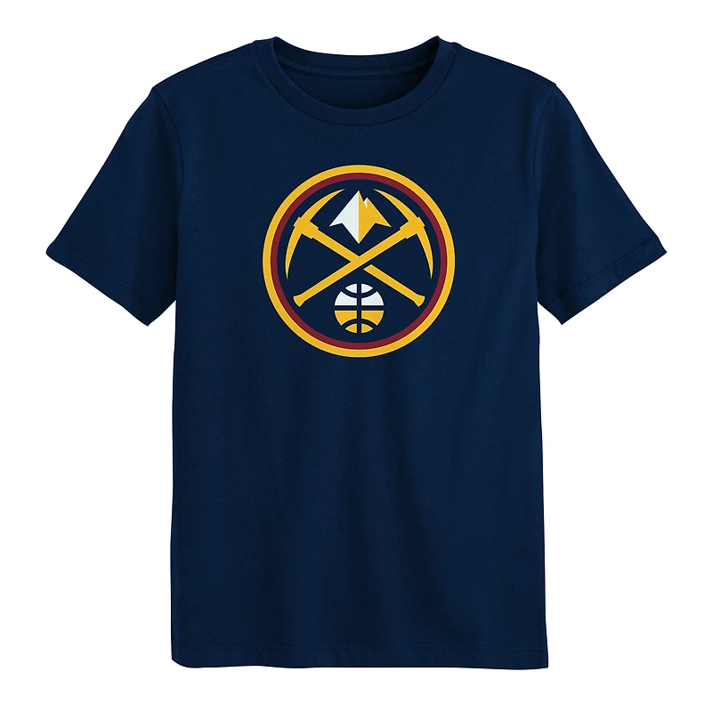 Preschool Outerstuff  Navy Denver Nuggets Primary Logo T-Shirt
