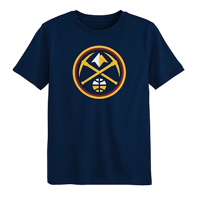 Preschool Outerstuff  Navy Denver Nuggets Primary Logo T-Shirt