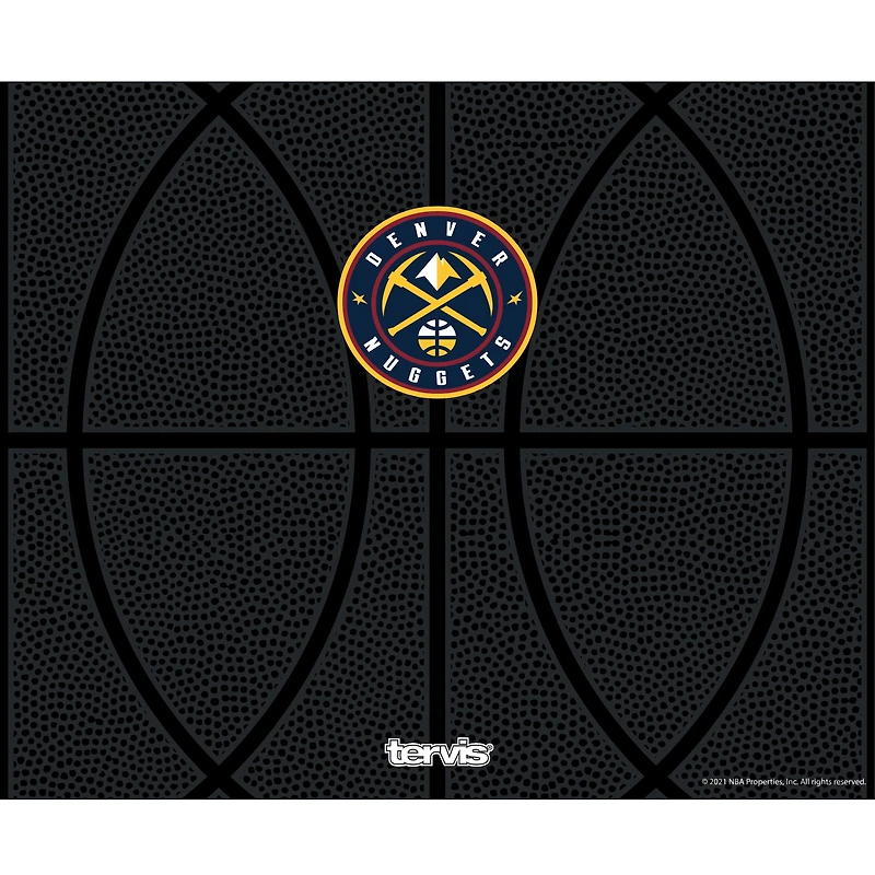 Tervis Denver Nuggets 40oz. Bouteille d'eau en cuir à large goulot