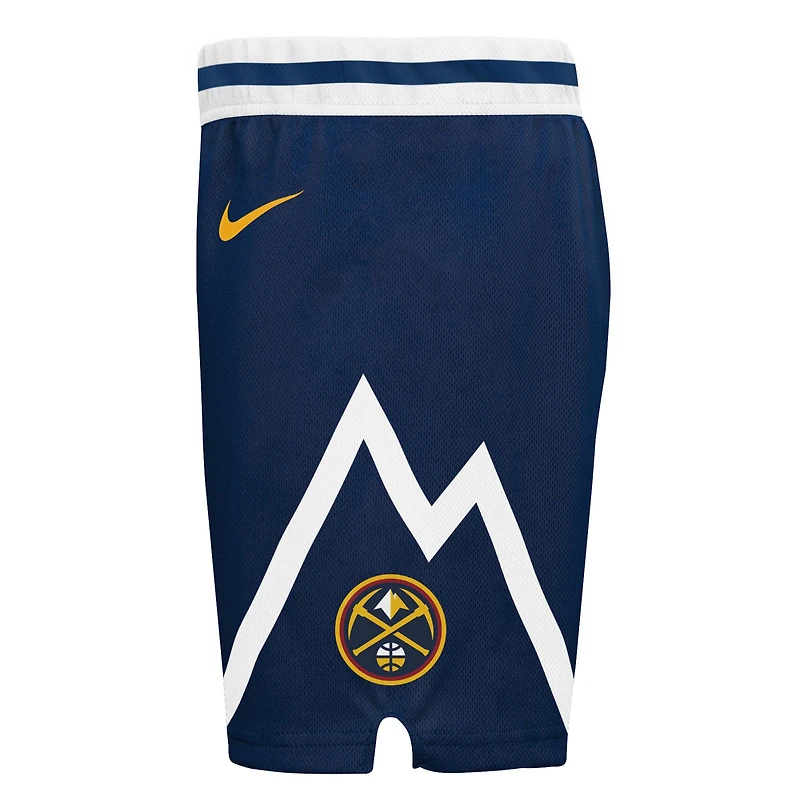 Toddler Nike Navy Denver Nuggets Replica Shorts – Icon Edition