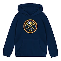 Toddler Outerstuff  Navy Denver Nuggets Primary Logo Hoodie