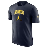 Unisex Jordan Brand Navy Denver Nuggets Essential Cities T-Shirt