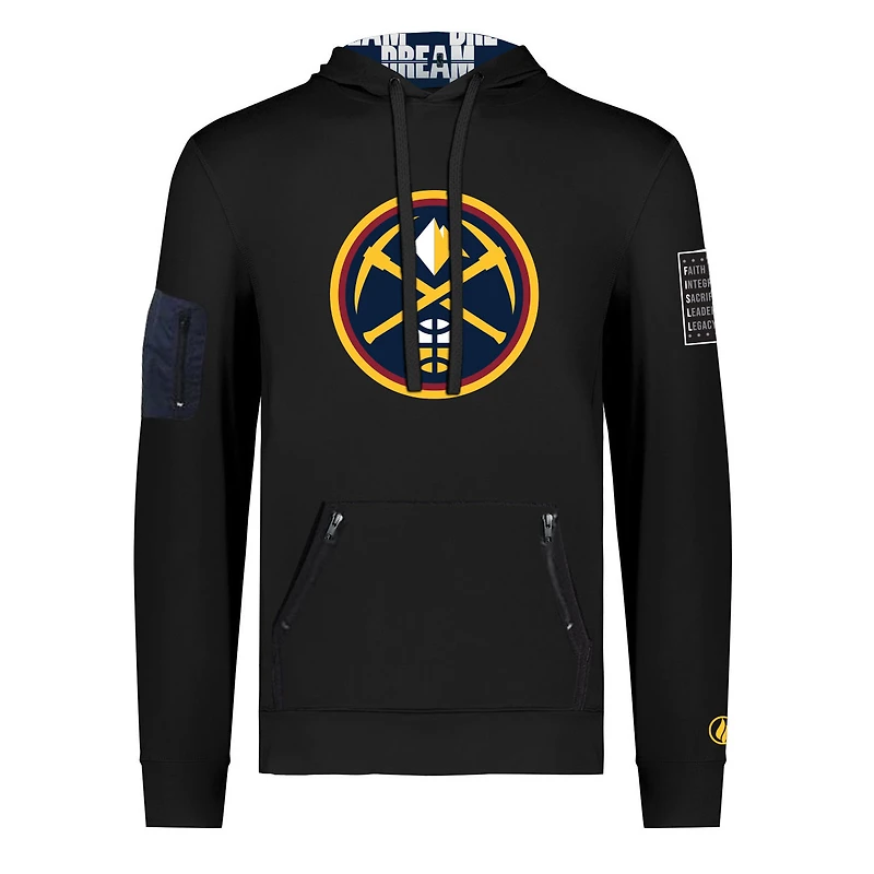 Unisex FISLL x Black History Collection  Denver Nuggets Pullover Hoodie