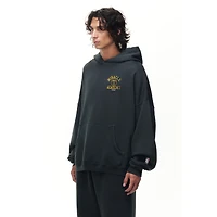 Unisex Heather Black Denver Nuggets Miracle Academy x NBA Collection Vintage Sunfade Hoodie