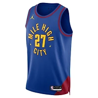 Unisexe Jordan Brand Jamal Murray Blue Denver Nuggets Swingman Jersey - Statement Edition