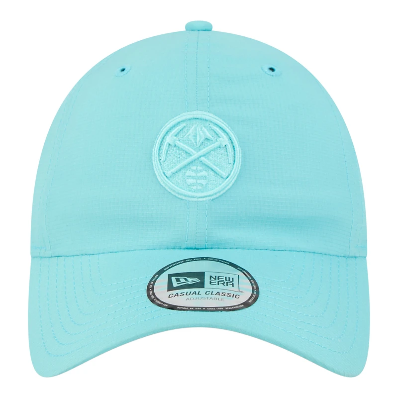 Unisex New Era  Turquoise Denver Nuggets Color Pack Ripstop Casual Classic Adjustable Hat