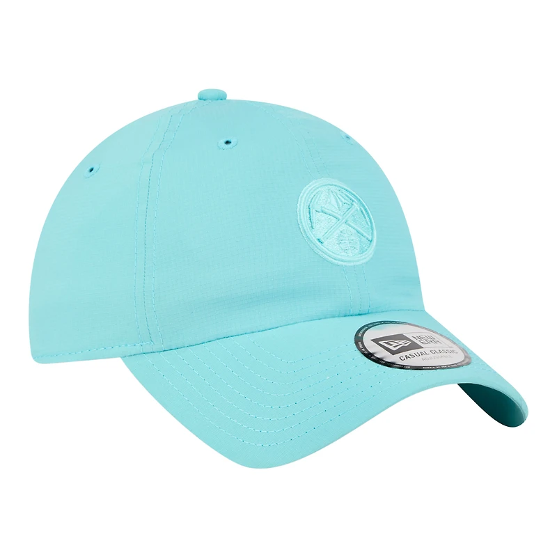 Casquette unisexe New Era turquoise Denver Nuggets Color Pack Ripstop classique décontractée ajustable