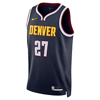 Maillot de joueur unisexe Nike Jamal Murray bleu marine Denver Nuggets Swingman - Icon Edition