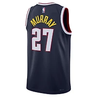 Maillot de joueur unisexe Nike Jamal Murray bleu marine Denver Nuggets Swingman - Icon Edition