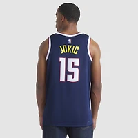 Maillot unisexe Nike Nikola Jokic bleu marine Denver Nuggets Swingman - Édition Icon