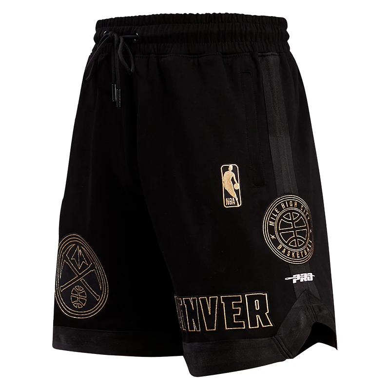 Short unisexe Pro Standard noir Denver Nuggets 2023 Champions de la finale NBA
