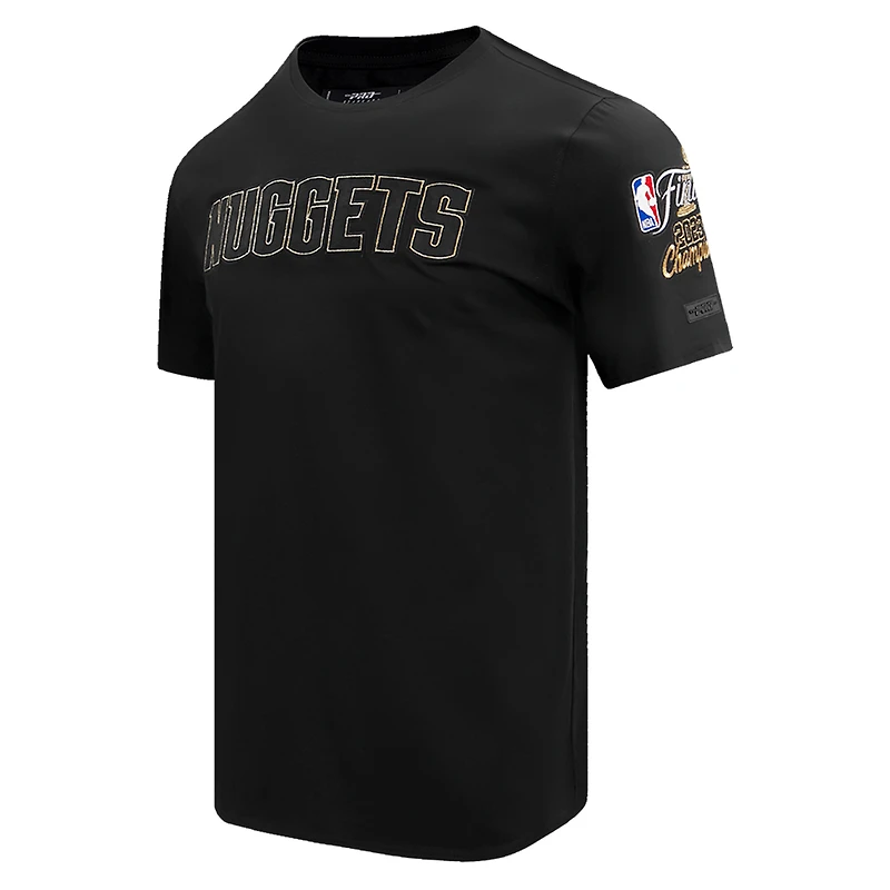 Unisex Pro Standard Black Denver Nuggets 2023 NBA Finals Champions T-Shirt
