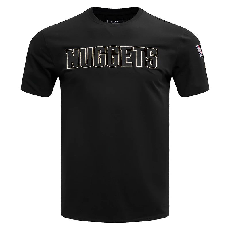 T-shirt unisexe Pro Standard noir Denver Nuggets 2023 Champions de la finale NBA