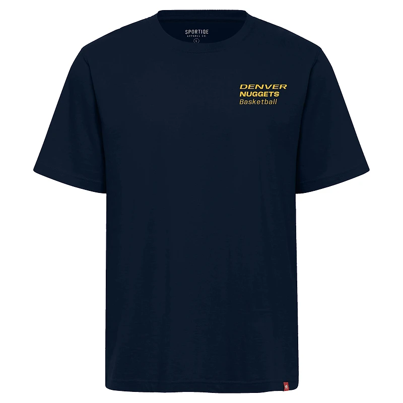 Unisex Sportiqe  Navy Denver Nuggets Duke Premium T-Shirt