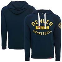 Sweat à capuche unisexe Sportiqe bleu marine Denver Nuggets Olsen Tri-Blend