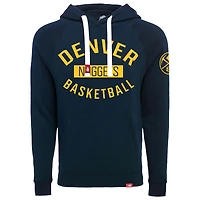 Sweat à capuche unisexe Sportiqe bleu marine Denver Nuggets Olsen Tri-Blend