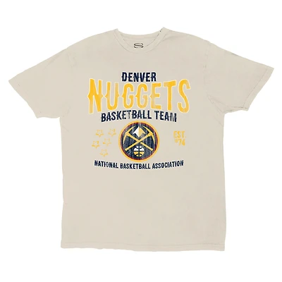 Unisex Stadium Essentials Khaki Denver Nuggets Shapeshifter Vintage T-Shirt