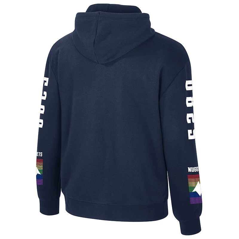 Unisex Stadium Essentials  Navy Denver Nuggets 2025/26 City Edition Star Hoodie