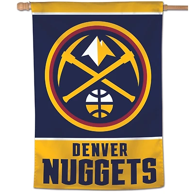 Bannière verticale simple face WinCraft Denver Nuggets 28" x 40"