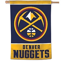 Bannière verticale simple face WinCraft Denver Nuggets 28" x 40"