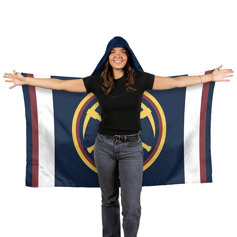 WinCraft Denver Nuggets 3' x 5' Hoodie Flag