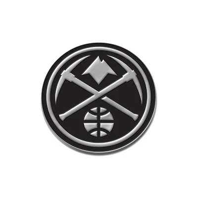 WinCraft Denver Nuggets Chrome Auto Emblem