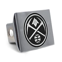 WinCraft Denver Nuggets Premium Metal Chrome Hitch Cover