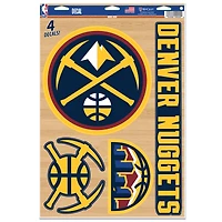 WinCraft Denver Nuggets Primary 11'' x 17'' Multi-Use Decal Sheet