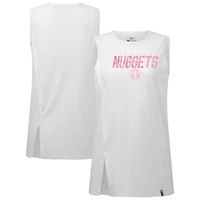 Débardeur à fleurs Influx pour la fête des mères Denver Nuggets de Levelwear femme blanc
