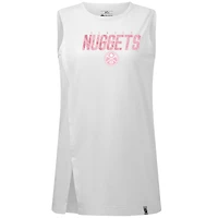 Débardeur à fleurs Influx pour la fête des mères Denver Nuggets de Levelwear femme blanc