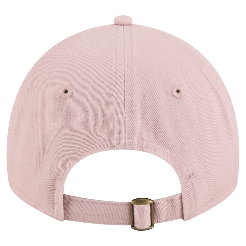 Women's New Era  Pink Denver Nuggets Gameday Preppy 9TWENTY Adjustable Hat