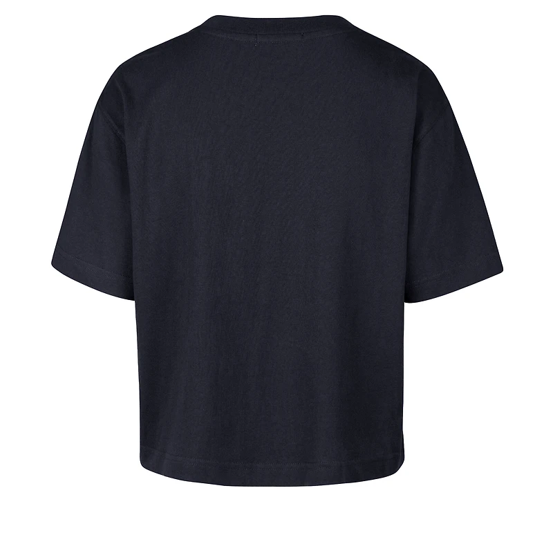 Women's '47 Navy Denver Nuggets Vibe Check Reed City T-Shirt
