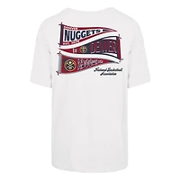 T-shirt Sadie blanc Denver Nuggets '47 pour femmes