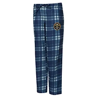 Ensemble débardeur et pantalon pour femme Concepts Sport bleu marine/gris chiné des Denver Nuggets