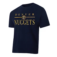 Women's Concepts Sport  Navy/White Denver Nuggets Copeland T-Shirt & Shorts Sleep Set