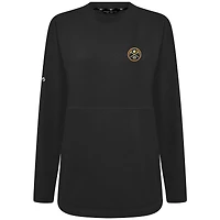 Sweat-shirt à capuche noir Beaudry pour femme des Denver Nuggets de Levelwear