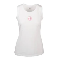 Women's Levelwear  White Denver Nuggets Mother's Day Macy Core Logo Tank Top