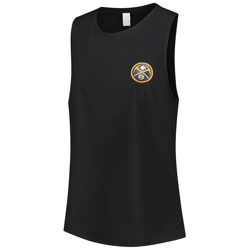 Women's Lolë Black Denver Nuggets Olivie Tank Top