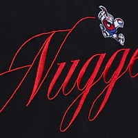 Sweat-shirt léger Mitchell & Ness noir Denver Nuggets Hardwood Classics pour femme