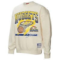 Sweat-shirt à capuche Denver Nuggets Brush Bucket de Mitchell & Ness pour femme