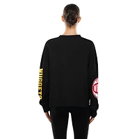 Sweat-shirt New Era noir pour femme Denver Nuggets édition City 2025/26